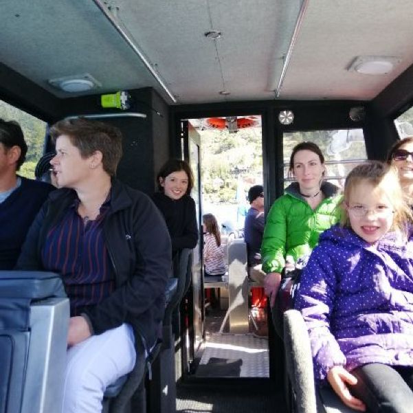 Family onboard the MV Sootychaser